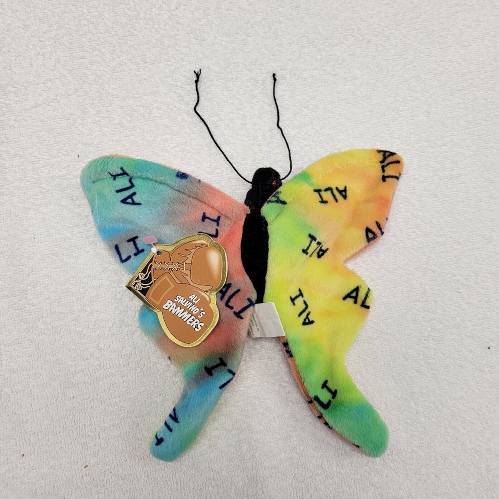 Ali Salvino's Bammers‎ 1999 Muhammad Ali Butterfly bean bag plush